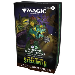 MTG - Magic Deck Commander Les Secrets de Strixhaven : Pestilence de Flestrefleur