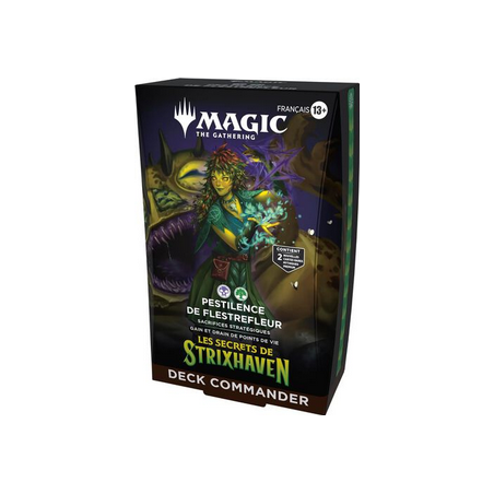MTG - Magic Deck Commander Les Secrets de Strixhaven : Pestilence de Flestrefleur