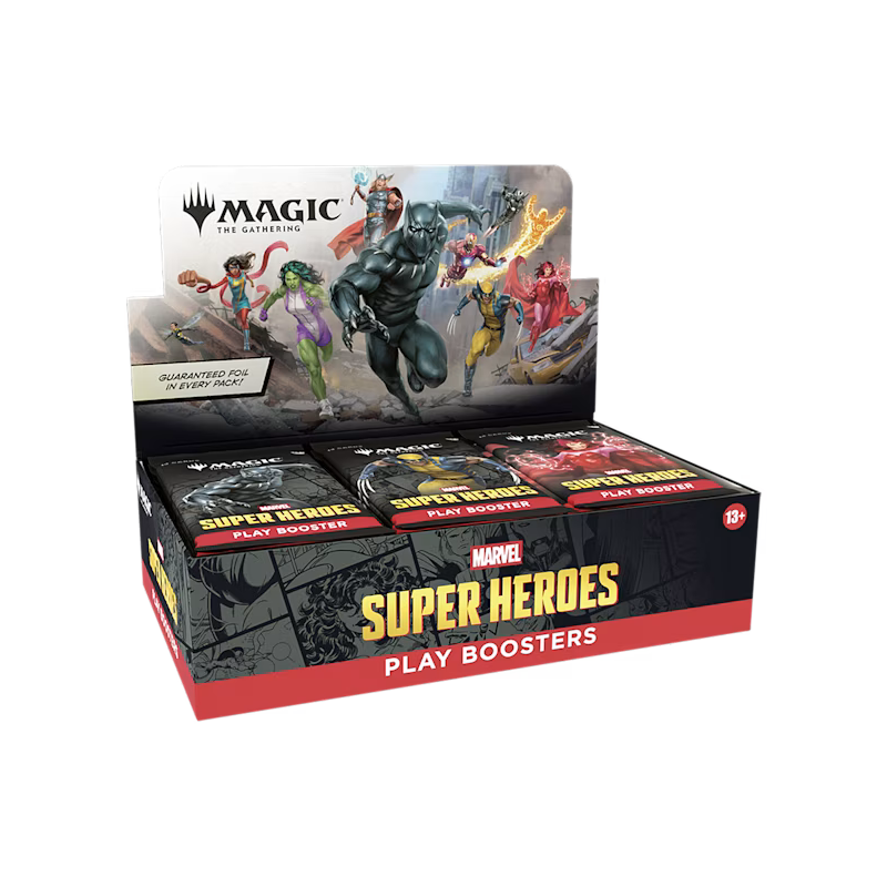 PROCHAINEMENT : MTG - Boite de Booster de Jeu Magic : Marvel Super Heroes - Boîte Complète