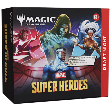 PROCHAINEMENT : MTG - Soirée de draft Magic : Marvel Super Heroes - Anglais