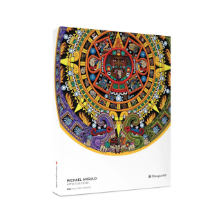 Puzzle Pomegranate -Michael Angulo : Aztec Sun Stone - 1000 pièces