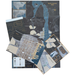 Jeux de rôle - Les Chants de Tindalos - Cartes de Bath