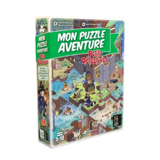 Jeux de société - Mon Puzzle Aventure - Petits Détectives