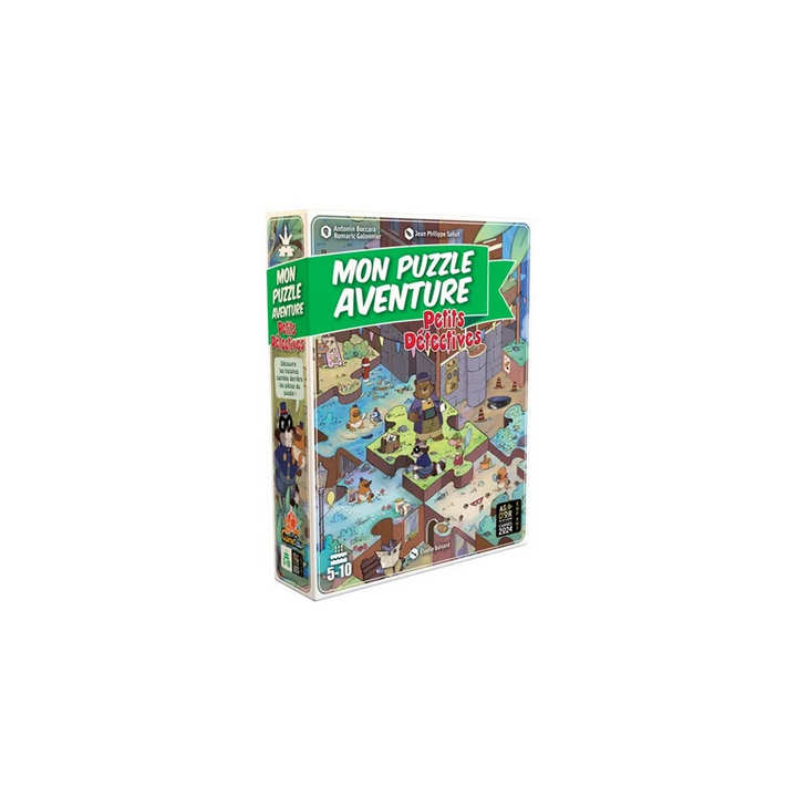 Jeux de société - Mon Puzzle Aventure - Petits Détectives