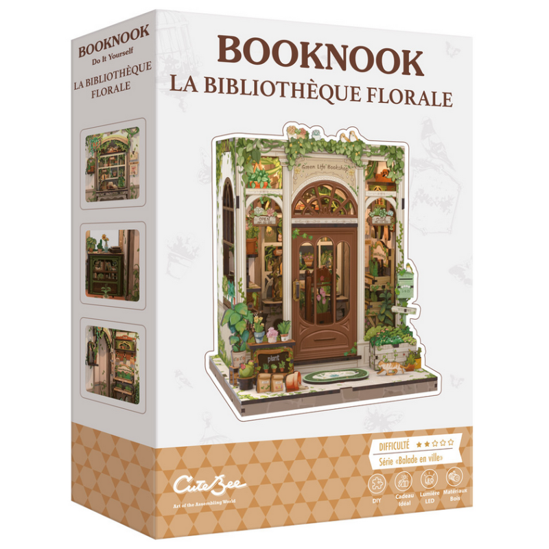 Book Nook - La Bibliothèque Florale