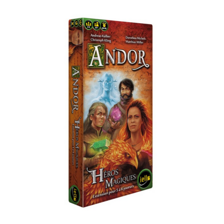 Jeux de société - Andor - Héros Magiques