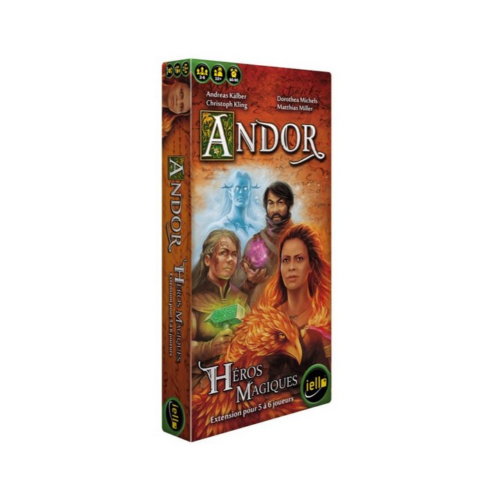 Jeux de société - Andor - Héros Magiques
