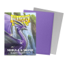 Protège-cartes Dragon Shield - 100 Standard Sleeves Matte : Nebula & Silver