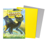 Protège-cartes Dragon Shield - 100 Standard Sleeves Matte : Yellow & Silver