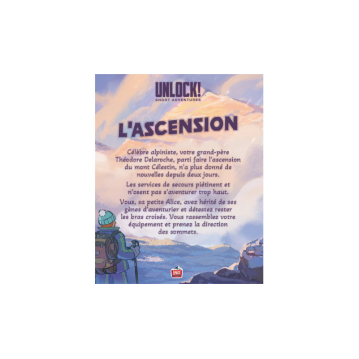 Jeux de societé - Unlock ! Short Adventures : L'Ascension