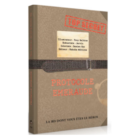 Livres dont vous êtes le Héros - Protocole Émeraude