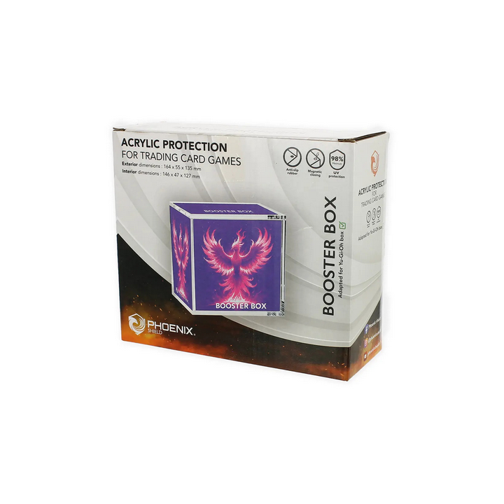 Booster Box - Phoenix Shield - Protection en acrylique pour display Yu-Gi-Oh!