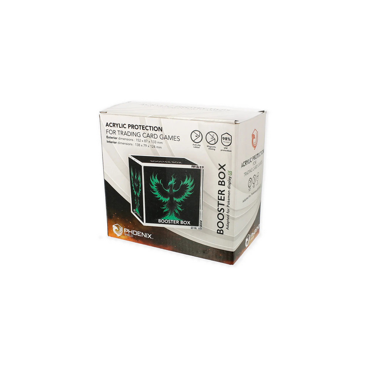 Booster box - Phoenix Shield - Protection en acrylique pour display Pokemon