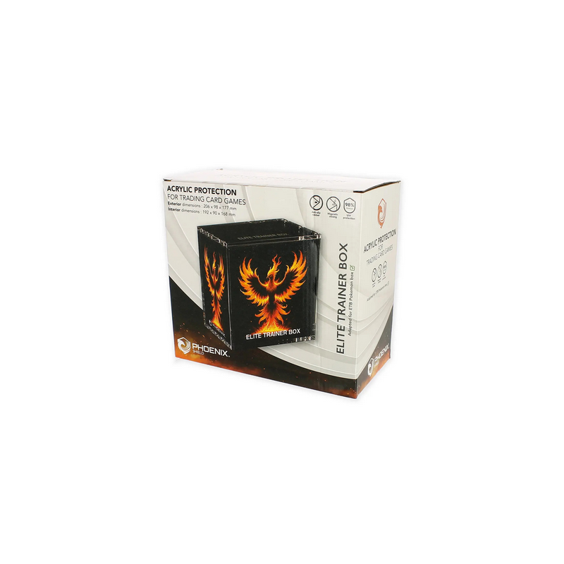 Booster box - Phoenix Shield - Protection en acrylique pour ETB Pokemon