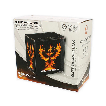 Booster box - Phoenix Shield - Protection en acrylique pour ETB Pokemon