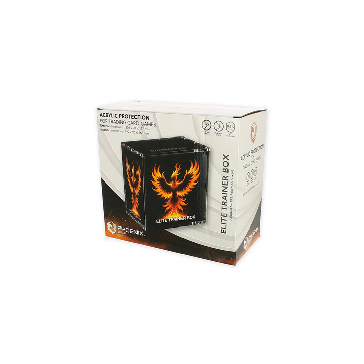 Booster box - Phoenix Shield - Protection en acrylique pour ETB Pokemon
