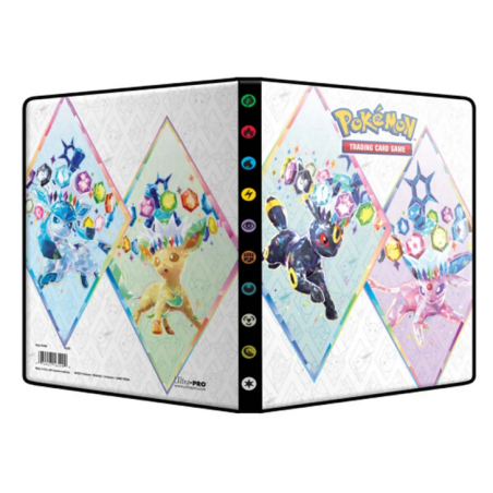 Portfolio A5 Pokemon - Ultra Pro - 4 Cases - Evolutions Prismatiques EV8.5