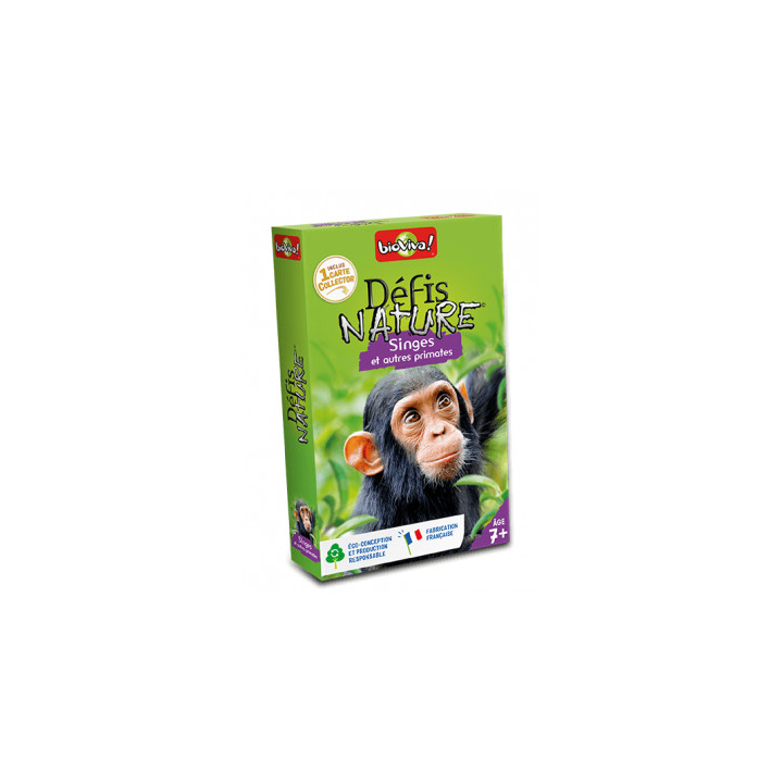 Jeux de société - Défis Nature - Singes et autres Primates