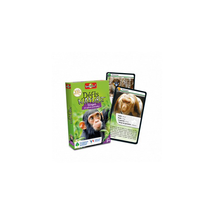 Jeux de société - Défis Nature - Singes et autres Primates