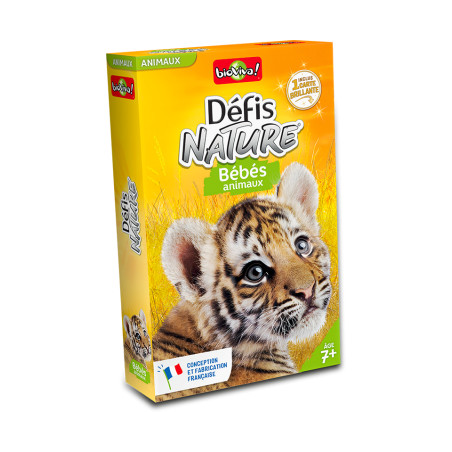 Jeux de société - Défis Nature - Bébés animaux