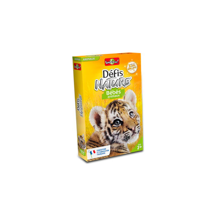 Jeux de société - Défis Nature - Bébés animaux