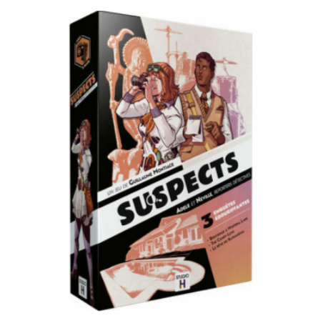 Jeux société - Suspects - Adèle & Neville, Reporters Detectives
