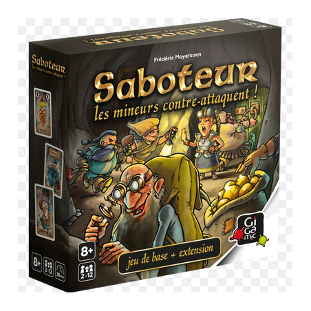 Jeux de société - Saboteur II - Les mineurs contre-attaquent ! - Nouveau design