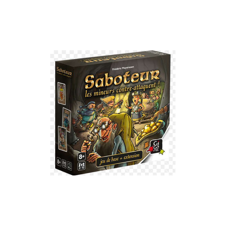 Jeux de société - Saboteur II - Les mineurs contre-attaquent ! - Nouveau design