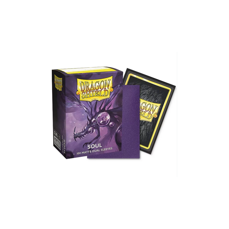 Protège-cartes Dragon Shield - 100 Standard Sleeves Matte : Soul