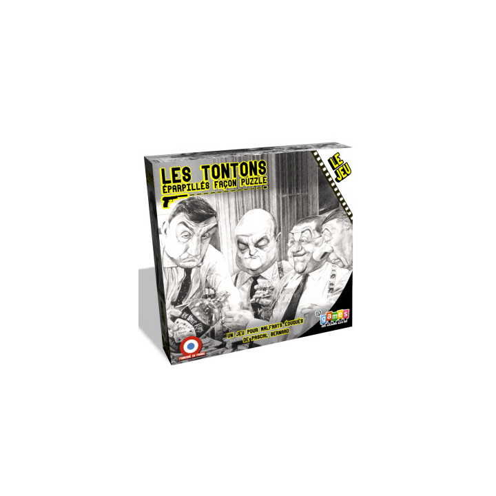 Jeux de société - Les Tontons, éparpillés façon puzzle