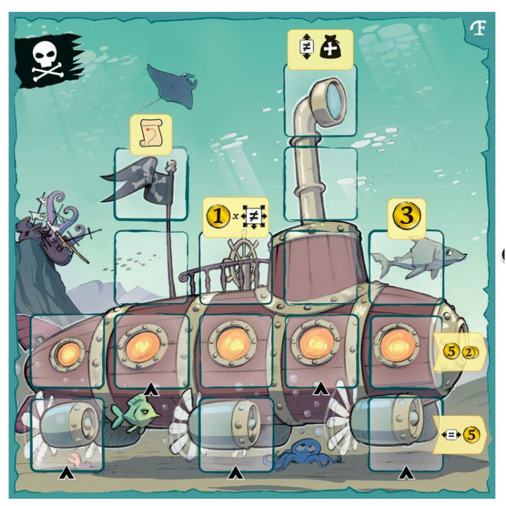 Jeux de sociéte - Captain Flip - Isla Bomba