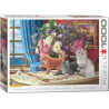 Puzzle Eurographics - Chats Curieux - 1000 Pièces