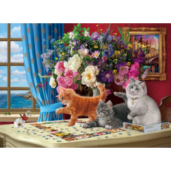 Puzzle Eurographics - Chats Curieux - 1000 Pièces