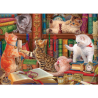 Puzzle Eurographics - Chatons de Bibliothéque - 1000 Pièces