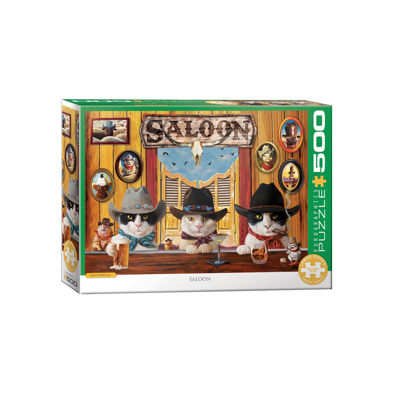 Puzzle Eurographics - Saloon - 500 Pièces