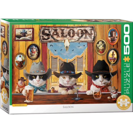 Puzzle Eurographics - Saloon - 500 Pièces