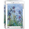 Puzzle Eurographics Fine Art - Claude Monet : Iris - 1000 Pièces