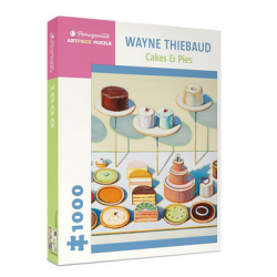 Puzzle Pomegranate - Wayne Thiebaud : Cakes & Pies - 1000 Pièces