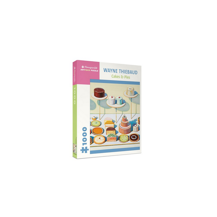 Puzzle Pomegranate - Wayne Thiebaud : Cakes & Pies - 1000 Pièces