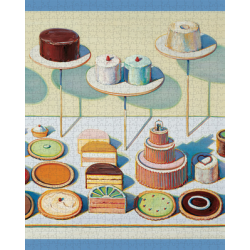 Puzzle Pomegranate - Wayne Thiebaud : Cakes & Pies - 1000 Pièces