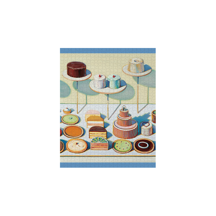 Puzzle Pomegranate - Wayne Thiebaud : Cakes & Pies - 1000 Pièces