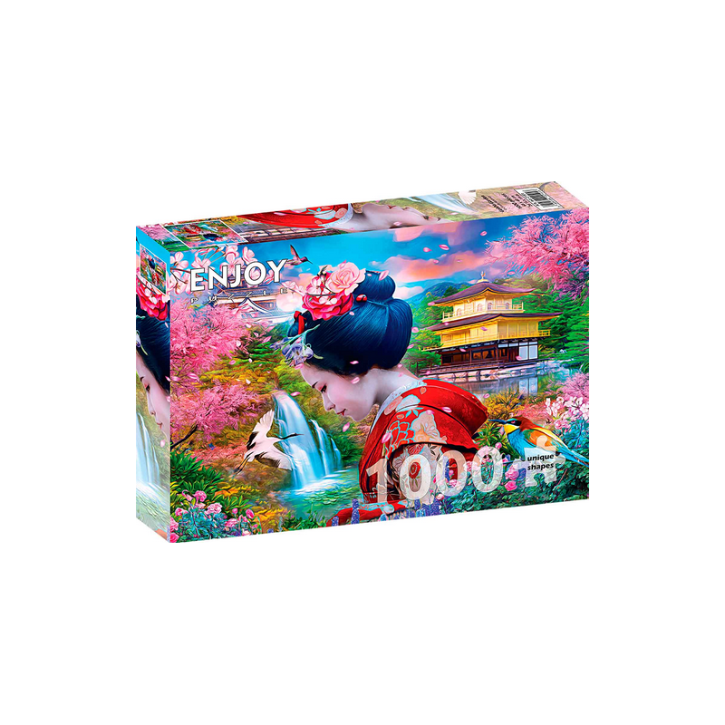Puzzle Enjoy Puzzle - Geisha Garden - 1000 Pièces