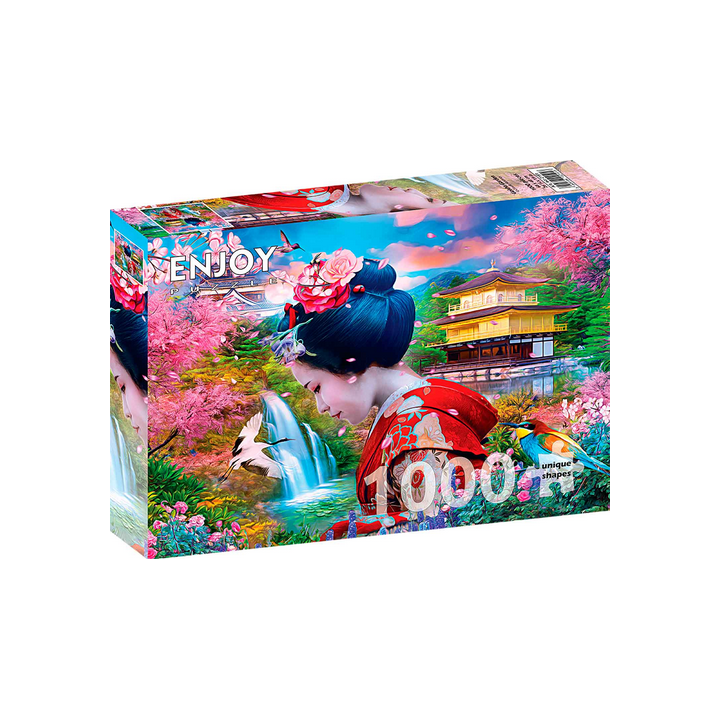 Puzzle Enjoy Puzzle - Geisha Garden - 1000 Pièces