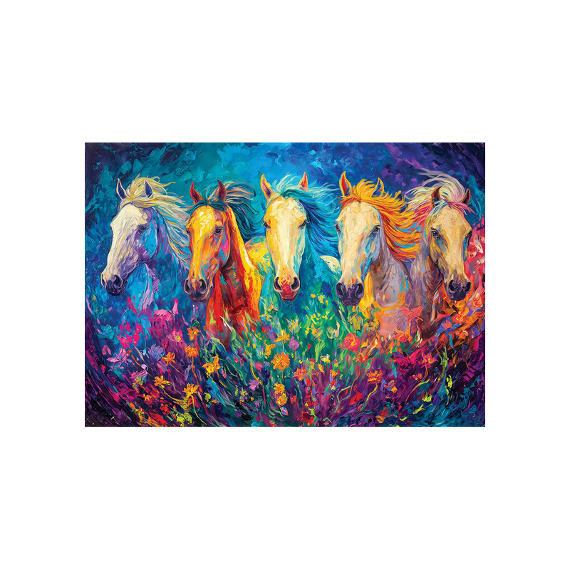 Puzzle Enjoy Puzzle - Bright Galloping - 1000 Pièces