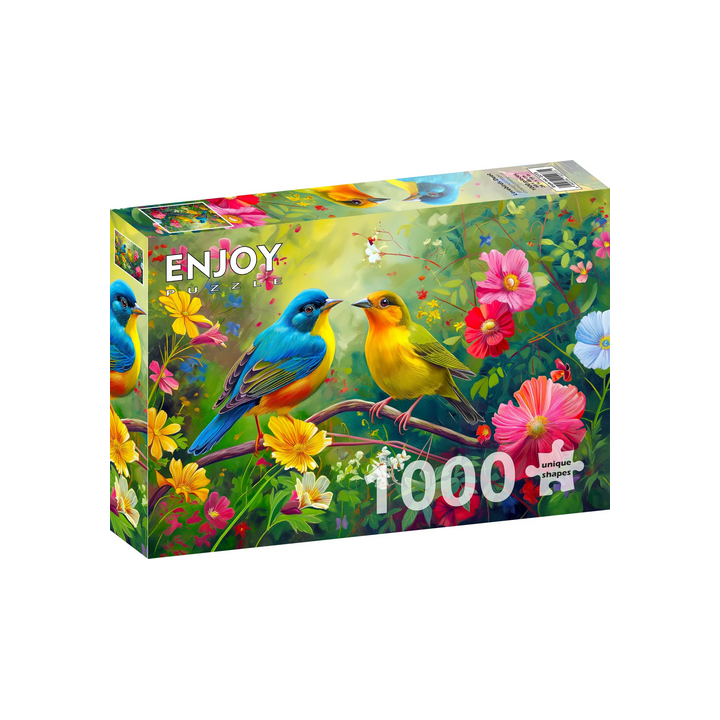 Puzzle Enjoy Puzzle - Lovebirds Duet - 1000 Pièces