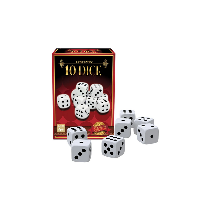 Jeux de société - 10 Dés - Jeux classiques