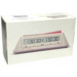 Accessoire - Pendule d'Échecs Numérique - Horloge blanche -14x9x5cm