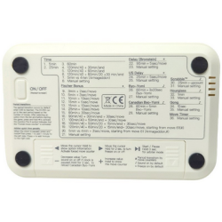 Accessoire - Pendule d'Échecs Numérique - Horloge blanche -14x9x5cm