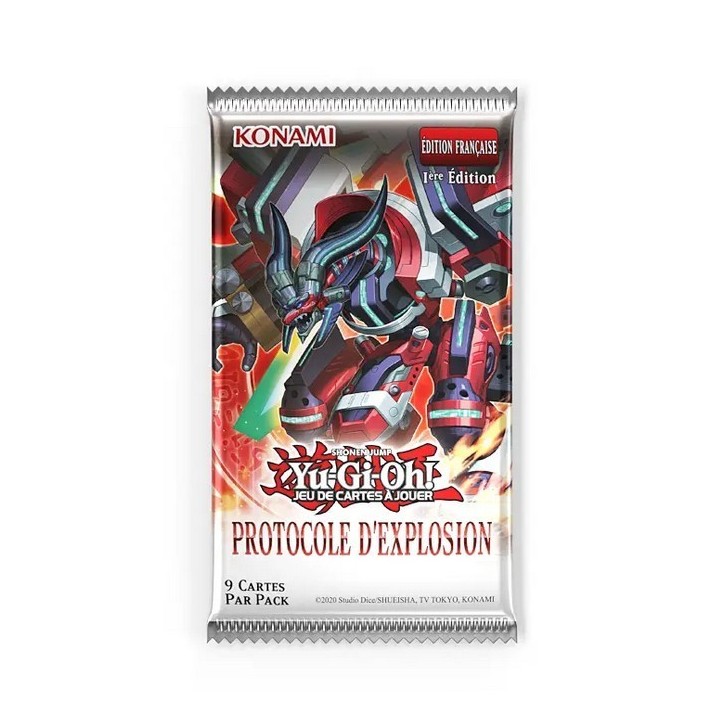 YGO - Booster Yu-Gi-Oh! Protocole d'Explosion - Boite Complète