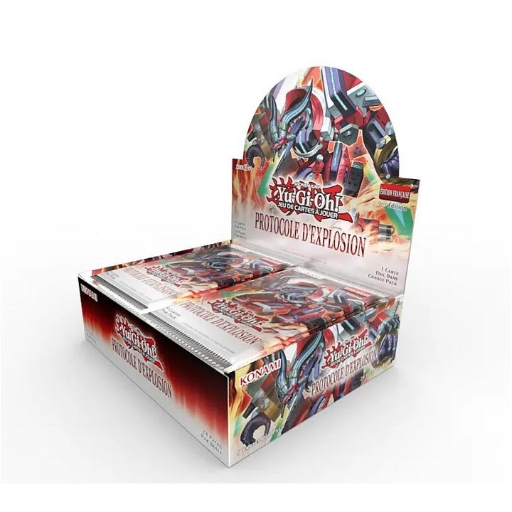 YGO - Booster Yu-Gi-Oh! Protocole d'Explosion - Boite Complète